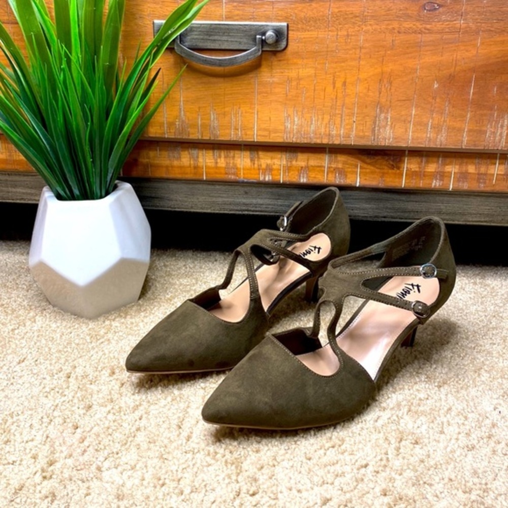 Green High Heels Size 10 W